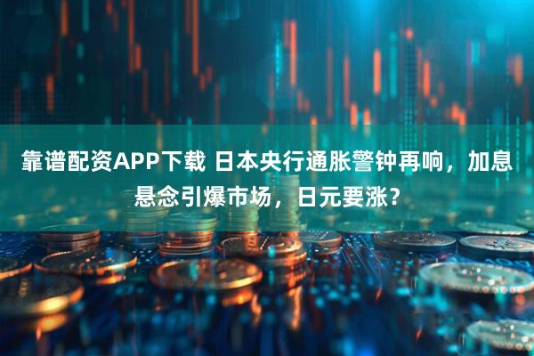 靠谱配资APP下载 日本央行通胀警钟再响，加息悬念引爆市场，日元要涨？